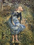 Camille Pissarro girls Germany oil painting artist